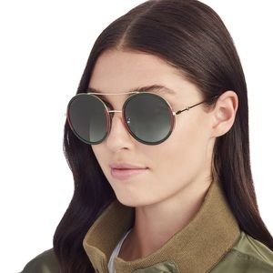 Gucci Round Aviator Sunglasses